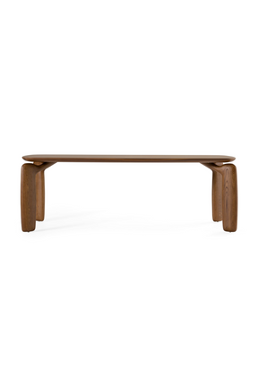 Modern European furniture - Solid Ash Veneer Dining Table - www.oroa.com