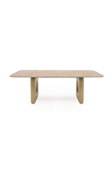 Beige Marble Dining Table | OROA Modern Osaka | Oroa.com
