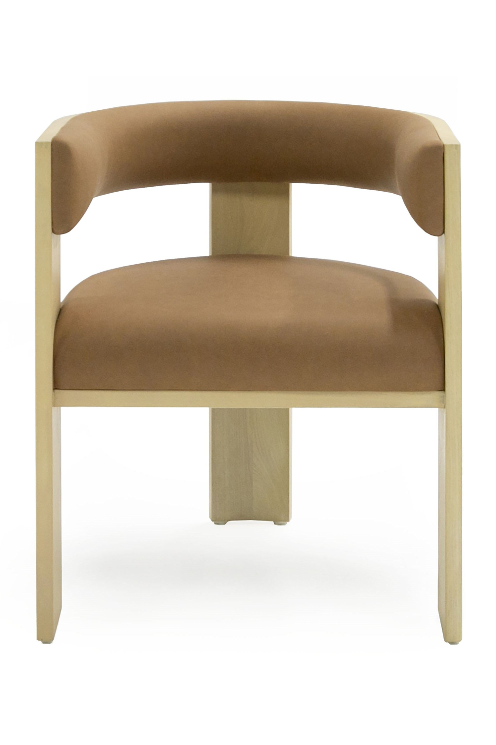 Natural Ash Curved Dining Chair | OROA Modern Osaka | Oroa.com