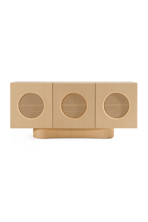 Natural Ash Rattan Sideboard | OROA Modern Osaka | Oroa.com