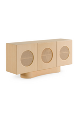 Natural Ash Rattan Sideboard | OROA Modern Osaka | Oroa.com