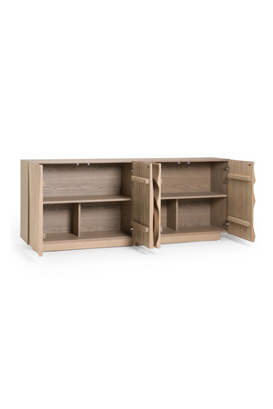 Wooden 4-Door Sideboard | OROA Modern Aleutian | Oroa.com