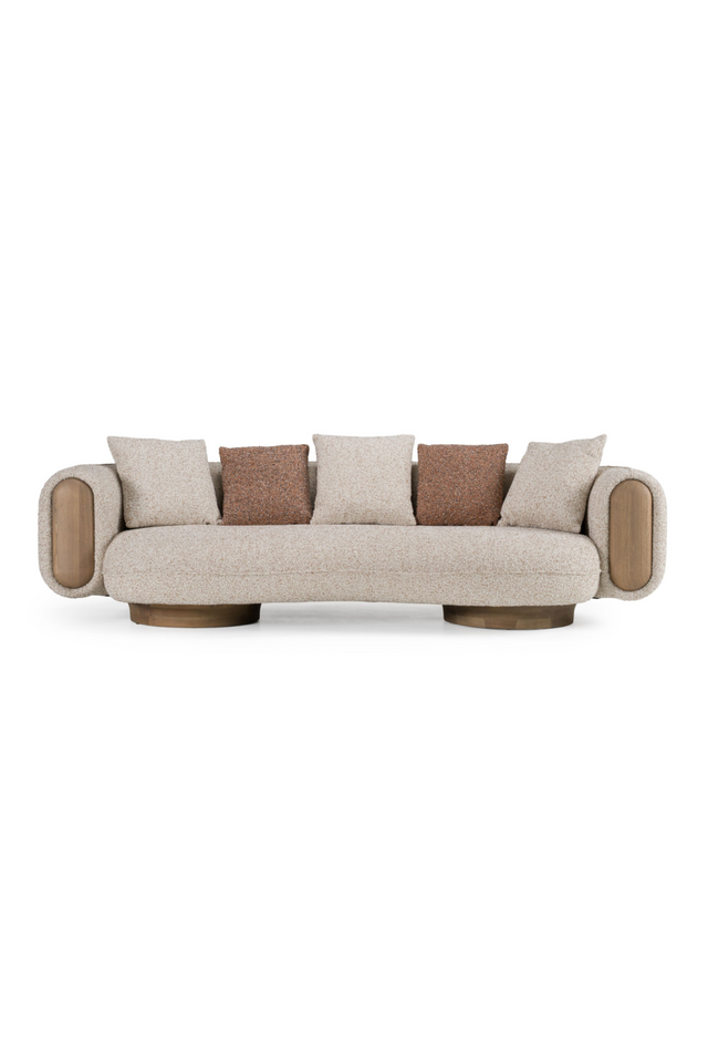 Multicolored Boucle Sofa | OROA Modern Raywood | Oroa.com