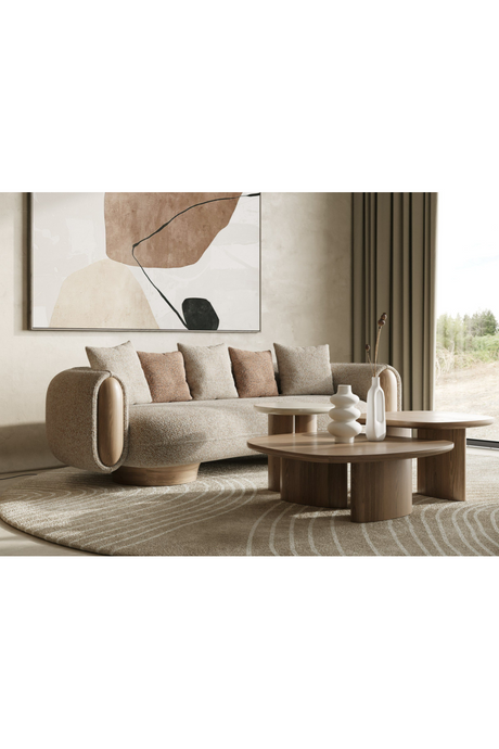Multicolored Boucle Sofa | OROA Modern Raywood | Oroa.com