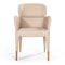 Modern European furniture - Vegan Leather Dining Chair - www.oroa.com