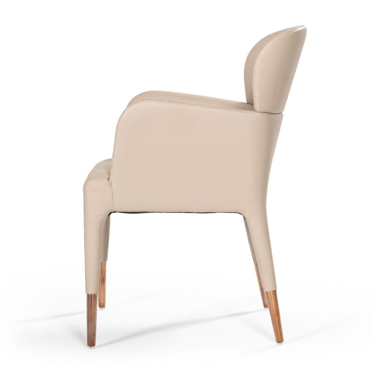 Modern European furniture - Vegan Leather Dining Chair - www.oroa.com