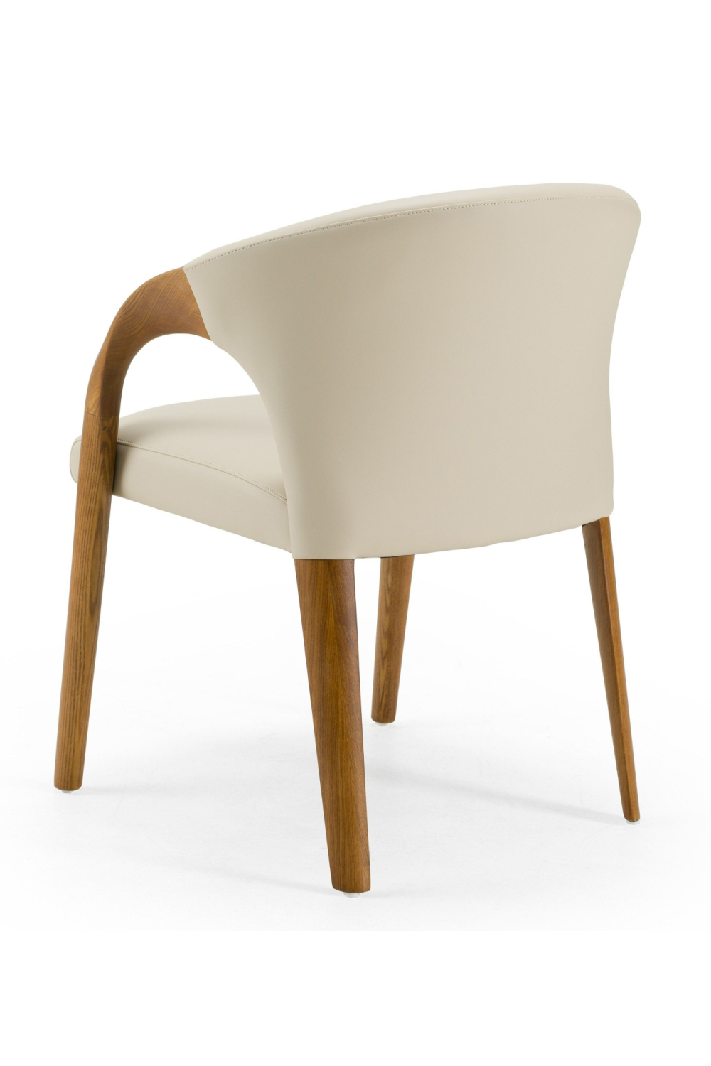 Light Gray Leather Dining Chair | OROA Modern Wynetta | Oroa.com