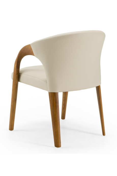 Light Gray Leather Dining Chair | OROA Modern Wynetta | Oroa.com
