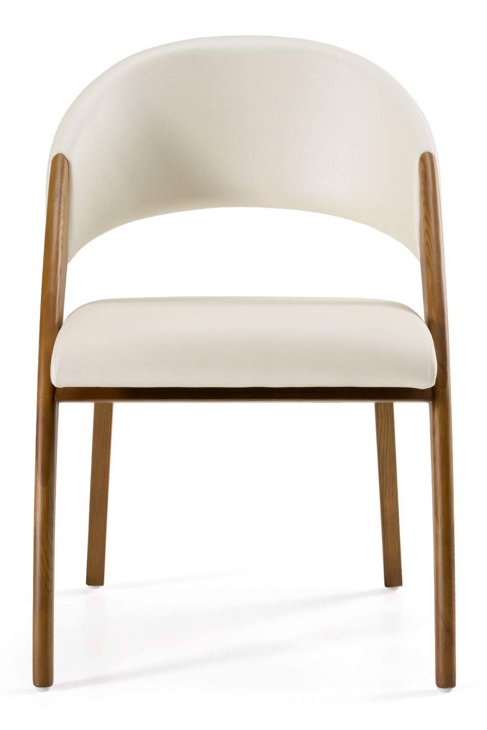 Ash Framed Cream Dining Chair | OROA Modern Lucas | Oroa.com