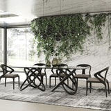 Spherical Base Dining Table | OROA Modern Mason