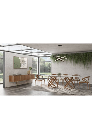 Spherical Base Dining Table | OROA Modern Mason | Oroa.com