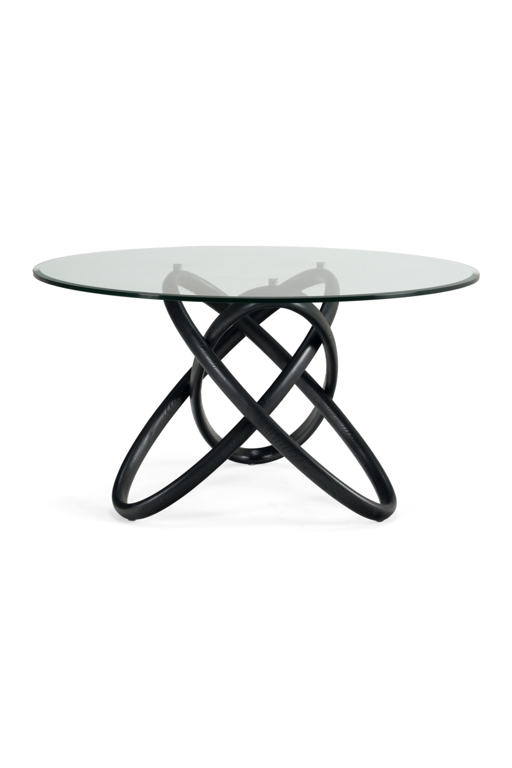Intertwined Black Base Dining Table | OROA Modern Mason | Oroa.com