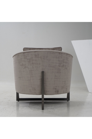 Bronze Cross Base Accent Chair | OROA Modern Forbis | Oroa.com