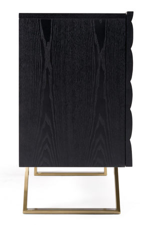 Wave Patterned Ash Sideboard | OROA Modern Finley | Oroa.com