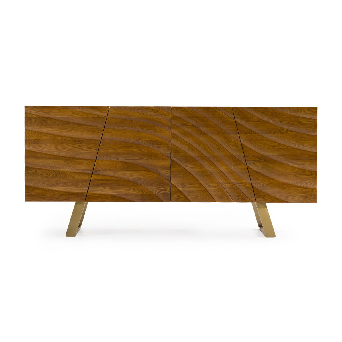Wave Patterned Ash Sideboard | OROA Modern Finley