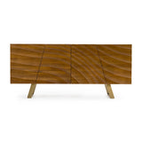 Wave Patterned Ash Sideboard | OROA Modern Finley