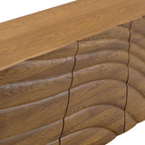 Wave Patterned Ash Sideboard | OROA Modern Finley