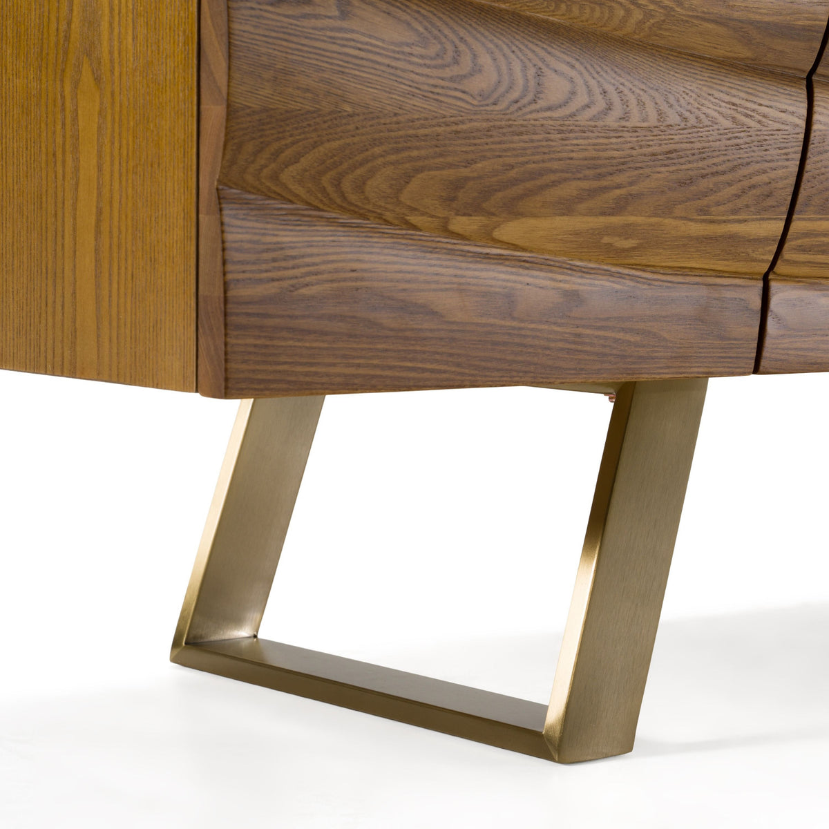 Wave Patterned Ash Sideboard | OROA Modern Finley