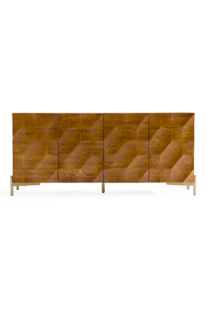 Ash Wood 4-Door Sideboard | OROA Modern Killeen | Oroa.com