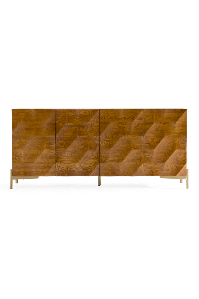 Ash Wood 4-Door Sideboard | OROA Modern Killeen | Oroa.com