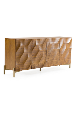 Ash Wood 4-Door Sideboard | OROA Modern Killeen | Oroa.com