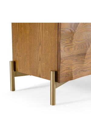 Ash Wood 4-Door Sideboard | OROA Modern Killeen | Oroa.com