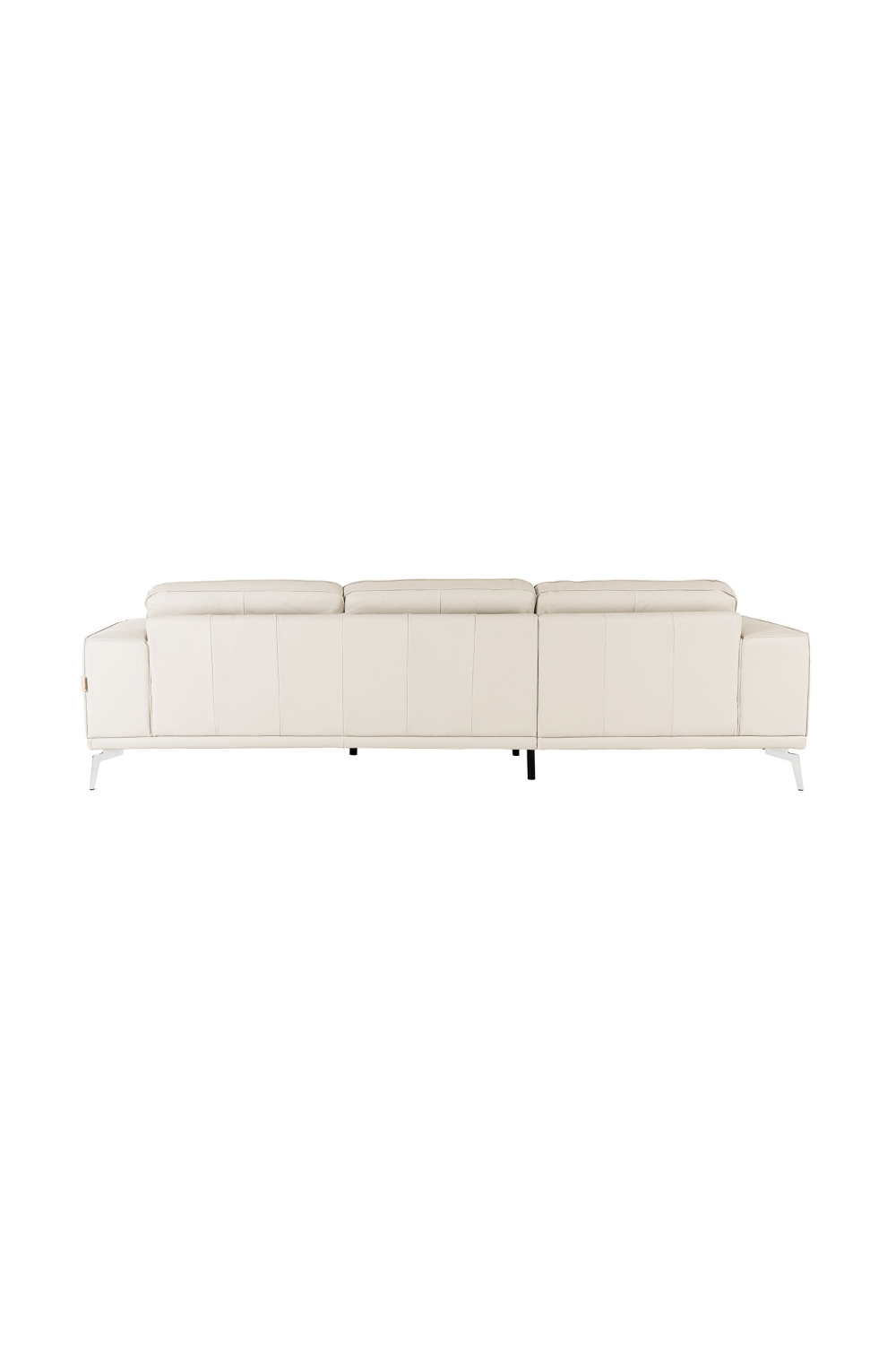 Gray Italian Leather Sofa | OROA Modern Soho | Oroa.com