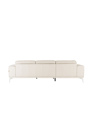 Gray Italian Leather Sofa | OROA Modern Soho | Oroa.com