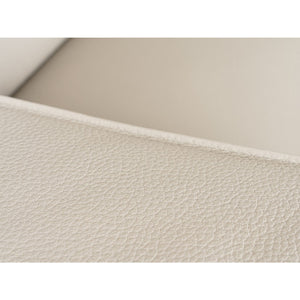   Gray Italian Leather Sofa | Oroa.com