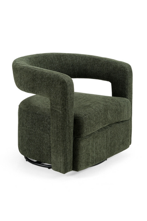 Green Swivel Accent Chair | OROA Modern Ryan | Oroa.com