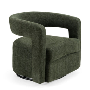   Green Swivel Accent Chair | Oroa.com