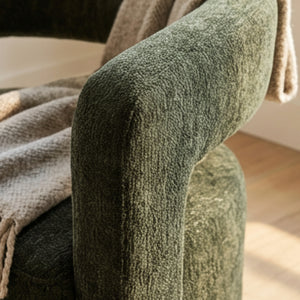   Green Swivel Accent Chair | Oroa.com