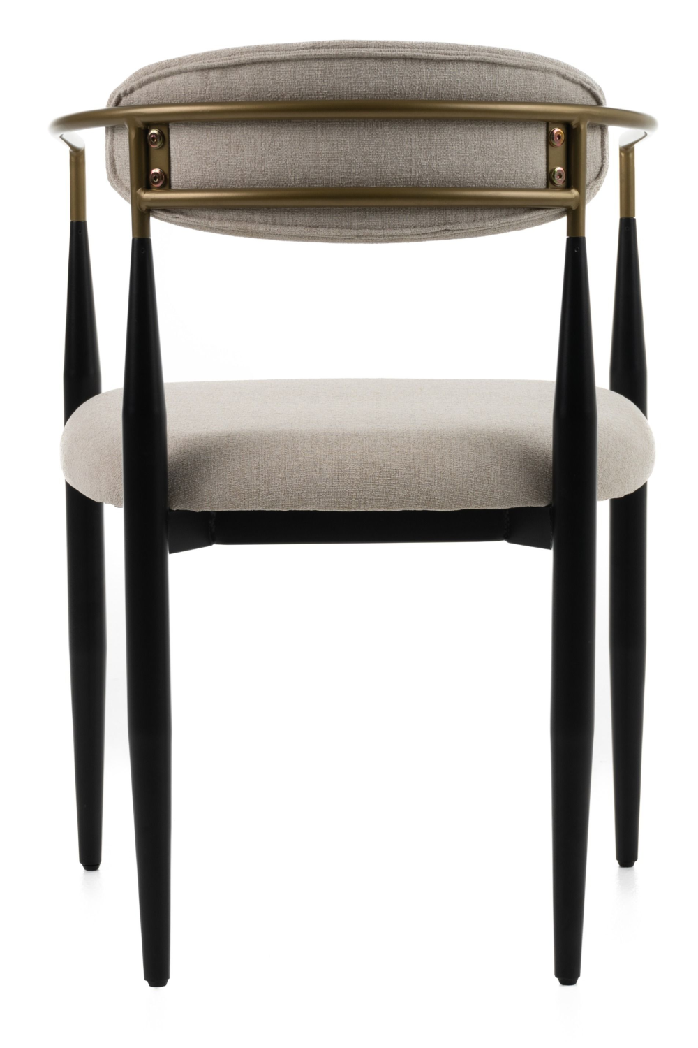 Gold-Armed Dining Chair | OROA Modern Buchtel | Oroa.com