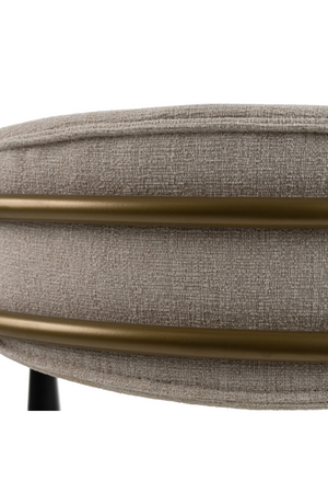 Gold-Armed Dining Chair | OROA Modern Buchtel | Oroa.com