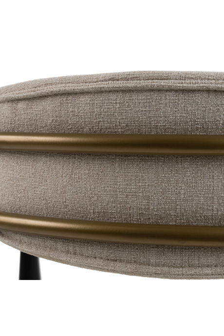 Gold-Armed Dining Chair | OROA Modern Buchtel | Oroa.com