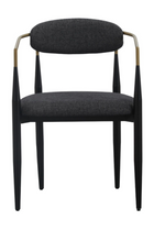 Gold-Armed Dining Chair | OROA Modern Buchtel | Oroa.com