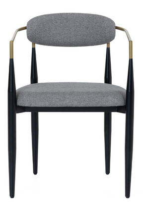 Gold-Armed Dining Chair | OROA Modern Buchtel | Oroa.com