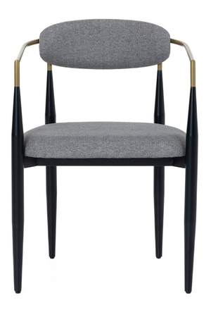 Gold-Armed Dining Chair | OROA Modern Buchtel | Oroa.com