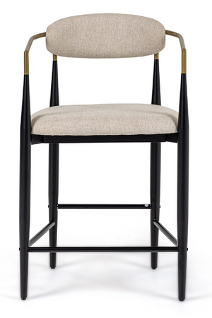 Gold-Armed Counter Chair | OROA Modern Buchtel | Oroa.com