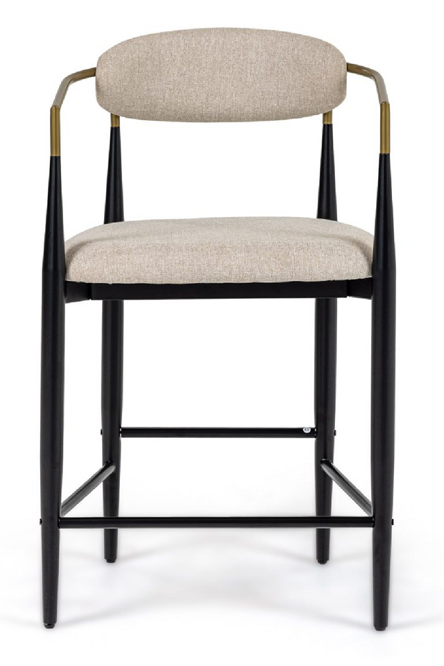Gold-Armed Counter Chair | OROA Modern Buchtel | Oroa.com