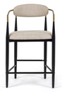 Gold-Armed Counter Chair | OROA Modern Buchtel | Oroa.com
