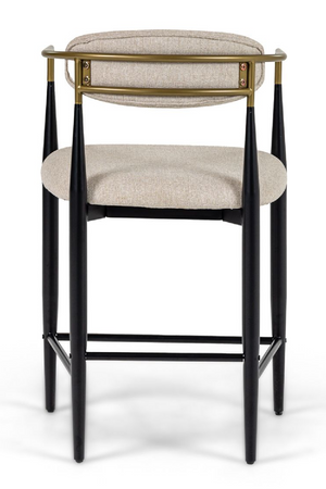 Gold-Armed Counter Chair | OROA Modern Buchtel | Oroa.com