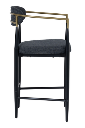 Gold-Armed Counter Chair | OROA Modern Buchtel | Oroa.com