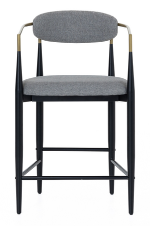 Gold-Armed Counter Chair | OROA Modern Buchtel | Oroa.com