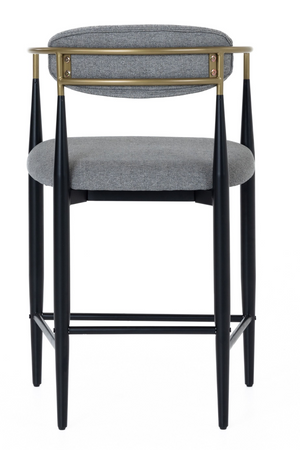 Gold-Armed Counter Chair | OROA Modern Buchtel | Oroa.com