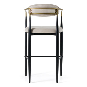   Gold Armed Bar Chair | Oroa.com