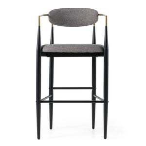   Gold Armed Bar Chair | Oroa.com