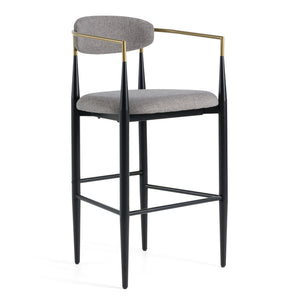   Gold Armed Bar Chair | Oroa.com