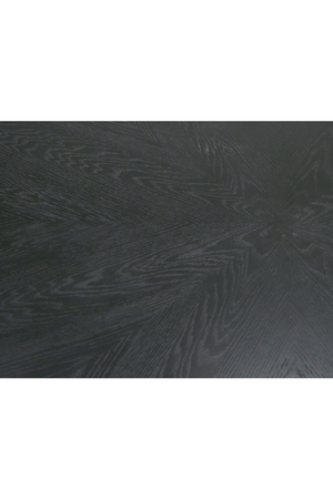 Black Oak Round Dining Table | OROA Modern Lander | Oroa.com