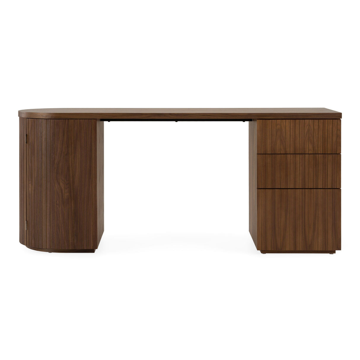   Wooden 3-Drawer Desk | Oroa.com